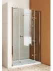 Душевая дверь в нишу GuteWetter Trend Door GK-863P правая 143 см стекло бесцветное Two, профиль хром