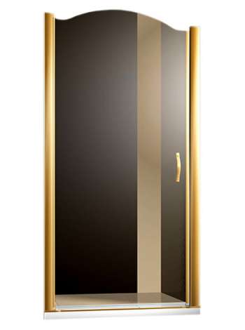 Душевая дверь в нишу Sturm Schick 90 см R bronze