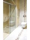 Душевая дверь в нишу GuteWetter Slide Door GK-862 правая 100 см стекло бесцветное, профиль хром
