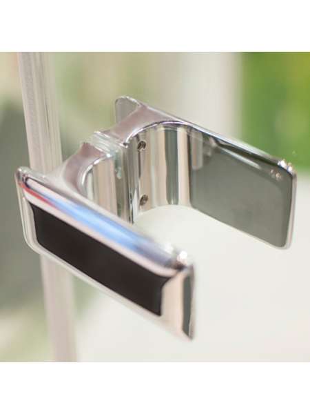 Душевая дверь в нишу GuteWetter Trend Door GK-862AP правая 118 см стекло бесцветное Two, профиль хром