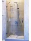 Душевая дверь в нишу GuteWetter Lux Door GK-002A левая 115 см стекло бесцветное, фурнитура хром