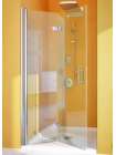 Душевая дверь в нишу GuteWetter Lux Door GK-102A левая 85 см стекло бесцветное, профиль хром