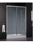 Душевая дверь в нишу Vegas Glass ZP 0135 08 02 профиль глянцевый хром, стекло шиншилла