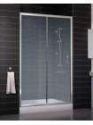Душевая дверь в нишу Vegas Glass ZP 0120 08 02 профиль глянцевый хром, стекло шиншилла