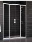 Душевая дверь в нишу Vegas Glass Z2P 210 01 01 профиль белый, стекло прозрачное