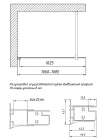 Душевая перегородка Vegas Glass EAF 106 01 01 профиль белый, стекло прозрачное