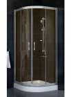 Душевой уголок Vegas Glass ZS 0080 07 05 профиль матовый хром, стекло бронза