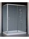 Душевой уголок Vegas Glass ZP+ZPV 140*70 08 02 профиль глянцевый хром, стекло шиншилла