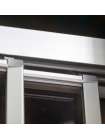 Душевой уголок GuteWetter Practic Rectan GK-403 левая 135x80 см стекло бесцветное, профиль матовый хром