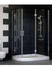 Душевой уголок Vegas Glass AFS-F 120*80 07 01 R профиль матовый хром, стекло прозрачное