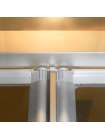 Душевой уголок GuteWetter Practic Rectan GK-404 правая 110x70 см стекло бесцветное, профиль матовый хром
