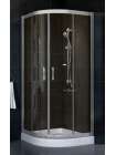 Душевой уголок Vegas Glass ZS-F 80*100 07 05 профиль матовый хром, стекло бронза