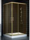 Душевой уголок Vegas Glass ZA 0120 05 05 профиль бронза, стекло бронза