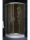 Душевой уголок Vegas Glass ZS 0090 07 05 профиль матовый хром, стекло бронза