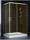 Душевой уголок Vegas Glass ZA-F 90*120 08 05 профиль глянцевый хром, стекло бронза