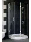 Душевой уголок Vegas Glass AFS-F 100*90 08 01 R профиль глянцевый хром, стекло прозрачное