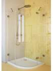 Душевой уголок GuteWetter Lux Meliori GK-001 правый 90x90 см стекло бесцветное, фурнитура хром