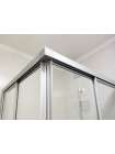 Душевой уголок GuteWetter Practic Square GK-422 75x75 см стекло бесцветное, профиль матовый хром