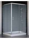 Душевой уголок Vegas Glass ZP+ZPV 110*100 08 02 профиль глянцевый хром, стекло шиншилла