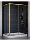 Душевой уголок Vegas Glass ZP+ZPV 120*90 05 01 профиль бронза, стекло прозрачное