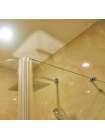 Душевой уголок GuteWetter Lux Festt GK-001 правый 90x90 см стекло бесцветное, фурнитура хром