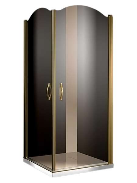 Душевой уголок Sturm Eleganz 100 см bronze