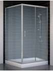 Душевой уголок Vegas Glass ZP+ZPV 100*100 07 02 профиль матовый хром, стекло шиншилла