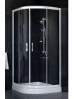 Душевой уголок Vegas Glass ZS-F 80*120 01 01 профиль белый, стекло прозрачное