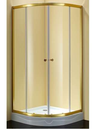 Душевой уголок Sturm Gallery 90 см new gold