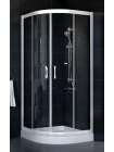 Душевой уголок Vegas Glass ZS 0090 01 01 профиль белый, стекло прозрачное