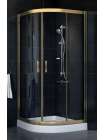 Душевой уголок Vegas Glass ZS-F 80*120 05 01 профиль бронза, стекло прозрачное