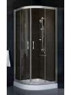 Душевой уголок Vegas Glass ZS-F 80*90 07 05 профиль матовый хром, стекло бронза