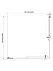 Душевой уголок Aquanet Delta Cube NPE1142 100x100 см