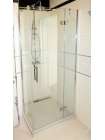 Душевой уголок GuteWetter Lux Square GK-103 правый 90x90 см стекло бесцветное, профиль хром