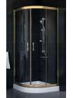 Душевой уголок Vegas Glass ZS-F 80*100 05 01 профиль бронза, стекло прозрачное