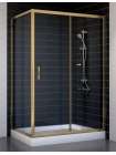 Душевой уголок Vegas Glass ZP+ZPV 120*70 05 01 профиль бронза, стекло прозрачное