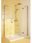 Душевой уголок GuteWetter Lux Rectan GK-103 правый 100x80 см стекло бесцветное, профиль хром