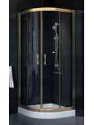 Душевой уголок Vegas Glass ZS 0080 05 01 профиль бронза, стекло прозрачное