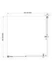 Душевой уголок Aquanet Delta Cube NPE1142 90x90 см