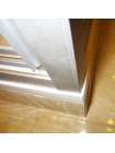 Душевой уголок GuteWetter Practic Rectan GK-403 левая 115x80 см стекло бесцветное, профиль матовый хром