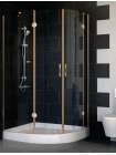 Душевой уголок Vegas Glass AFS-F 110*90 05 01 L профиль бронза, стекло прозрачное