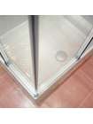 Душевой уголок GuteWetter Slide Rectan GK-864 правая 80x70 см стекло бесцветное, профиль хром