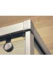 Душевой уголок GuteWetter Slide Rectan GK-863A левая 110x70 см стекло бесцветное, профиль хром