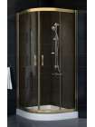 Душевой уголок Vegas Glass ZS-F 80*110 05 05 профиль бронза, стекло бронза