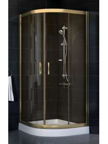 Душевой уголок Vegas Glass ZS-F 80*110 05 05 профиль бронза, стекло бронза