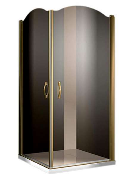 Душевой уголок Sturm Eleganz 90 bronze тонированное