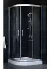 Душевой уголок Vegas Glass ZS-F 80*120 08 01 профиль глянцевый хром, стекло прозрачное