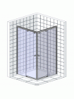 Душевой уголок Aquanet Alfa Cube 1001-12