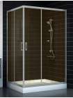 Душевой уголок Vegas Glass ZA-F 90*120 07 05 профиль матовый хром, стекло бронза