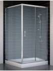 Душевой уголок Vegas Glass ZP+ZPV 100*100 08 02 профиль глянцевый хром, стекло шиншилла